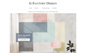 Il sito online di G Factory Design