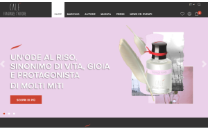 Il sito online di Calé Fragranze d'Autore