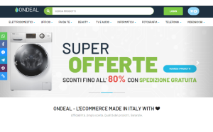 Visita lo shopping online di Ondeal