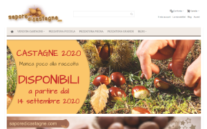 Il sito online di Sapore di Castagne