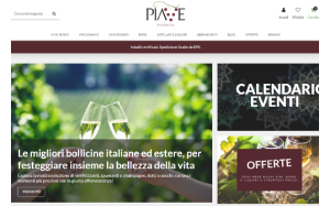 Il sito online di Enoteche Piave