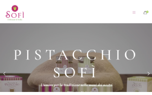 Il sito online di Pistacchio Sofi