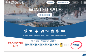 Il sito online di 24Genetics