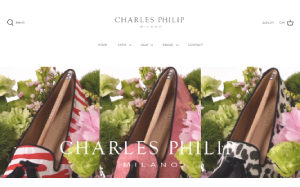 Il sito online di Charles Philip Milano