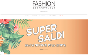 Il sito online di Fashion Scoppettuolo