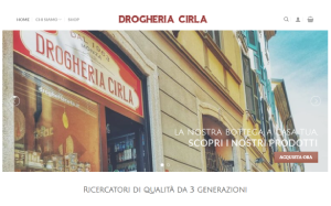 Il sito online di Drogheria Cirla