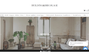 Il sito online di Building Bricolage