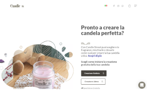 Il sito online di Candle.st