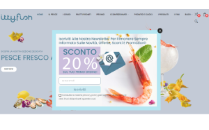 Il sito online di Itty.Fish