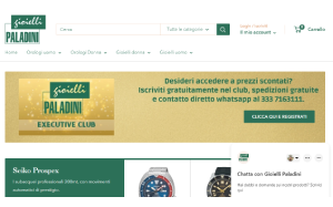 Visita lo shopping online di Gioielli Paladini