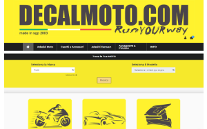 Il sito online di Decalmoto