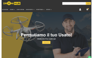 Il sito online di DroniHub