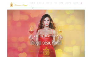 Il sito online di Prosecco Pirani