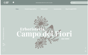 Il sito online di Erboristeria Campo dei Fiori