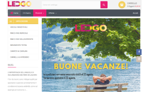 Il sito online di Ledgo