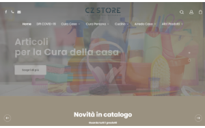 Il sito online di CZ Store