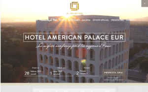 Il sito online di Hotel American Palace