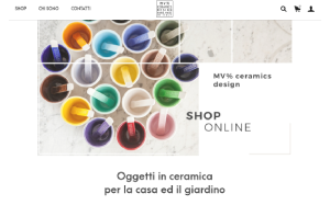 Il sito online di Mv-ceramicsdesign