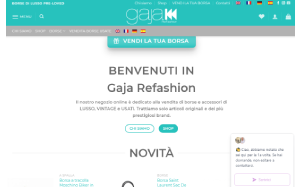 Visita lo shopping online di Gaja Reashion