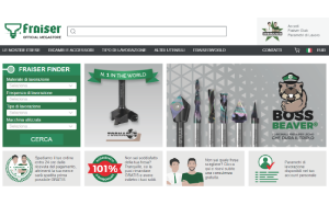 Il sito online di Fraiser tools