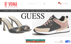 Il sito online di Vona shoes