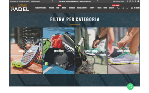 Il sito online di King Padel