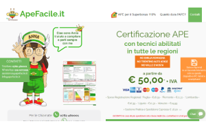 Il sito online di APE Facile