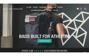 Il sito online di Built for Athletes