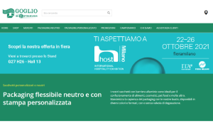 Visita lo shopping online di Goglio Espress