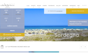 Il sito online di Cala della Torre Resort