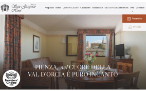 Il sito online di Hotel San Gregorio Pienza