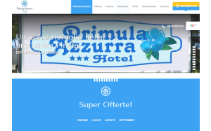 Il sito online di Primula Azzurra Hotel