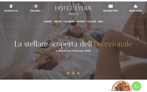 Il sito online di Lydia Hotel