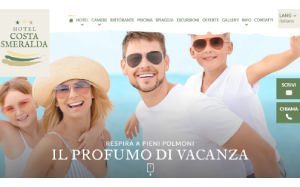 Il sito online di Hotel Club Costa Smeralda