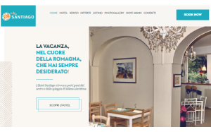 Il sito online di Hotel Santiago Milano Marittina