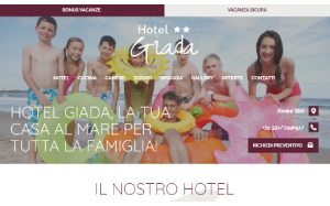 Il sito online di Hotel Giada Rimini