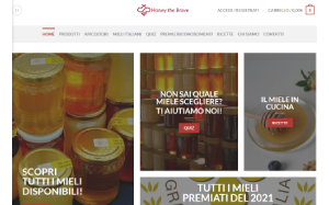 Il sito online di Honey the Brave