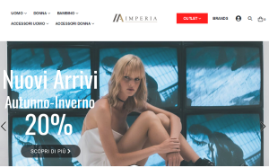 Il sito online di Imperia Calzature