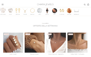 Il sito online di Chiara Jewels