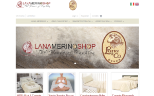 Il sito online di Lanamerino shop