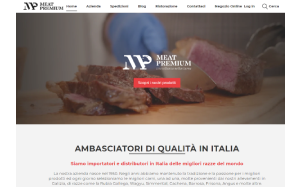 Il sito online di Meat Premium