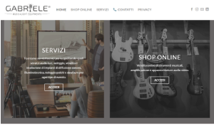 Il sito online di Gabriele Music