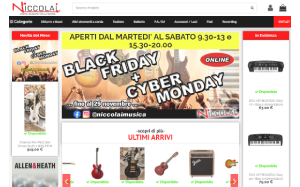 Visita lo shopping online di Niccolai Musica