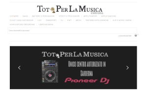 Visita lo shopping online di Tot Per La musica