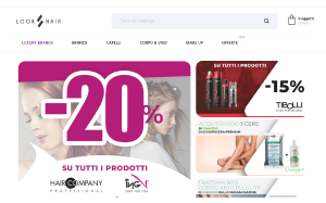 Il sito online di Look4hair