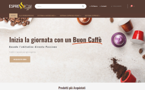 Il sito online di Espressioni Caffe