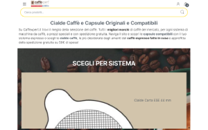 Il sito online di Caffexpert.it