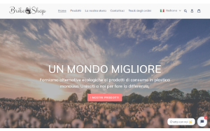 Il sito online di BribeUShop