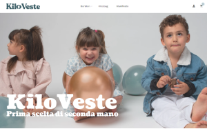 Il sito online di Kilo Veste