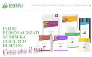 Il sito online di Infusi Personalizzati